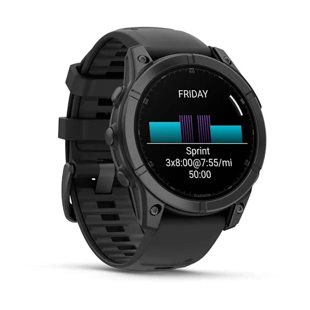 GARMIN - Fenix E -  47 MM AMOLED GPS Smart Watch