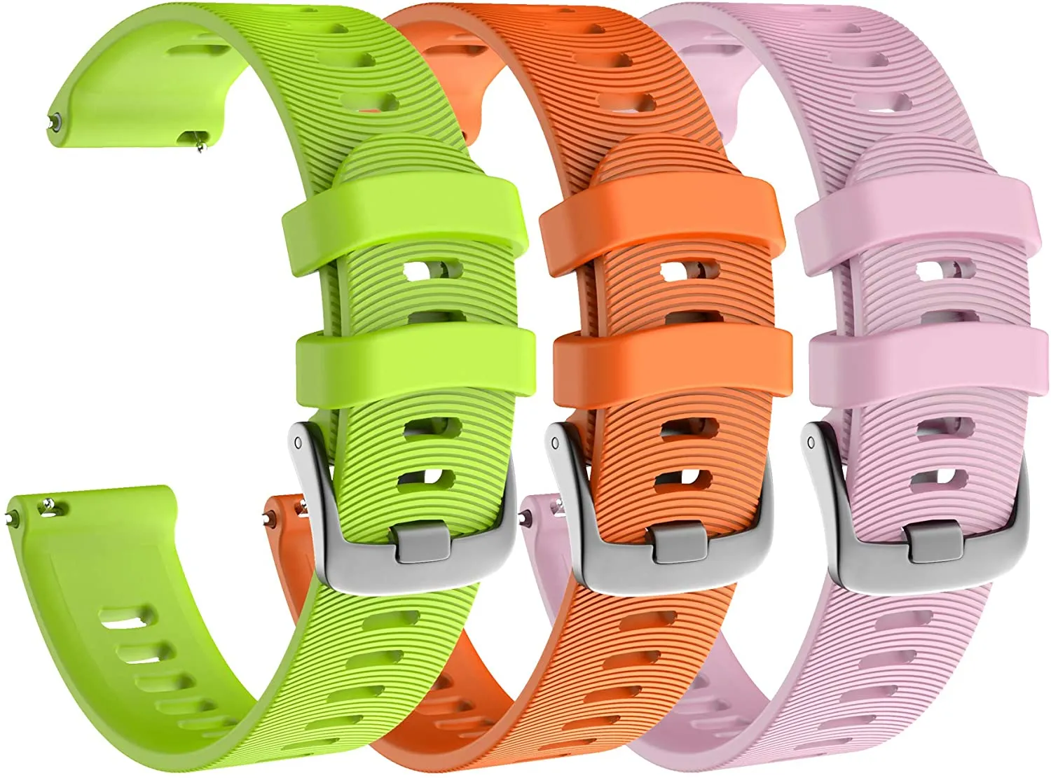 Garmin Forerunner 245 GPS Running Smartwatch (010-02120-00, Lime/Orange/Pink)