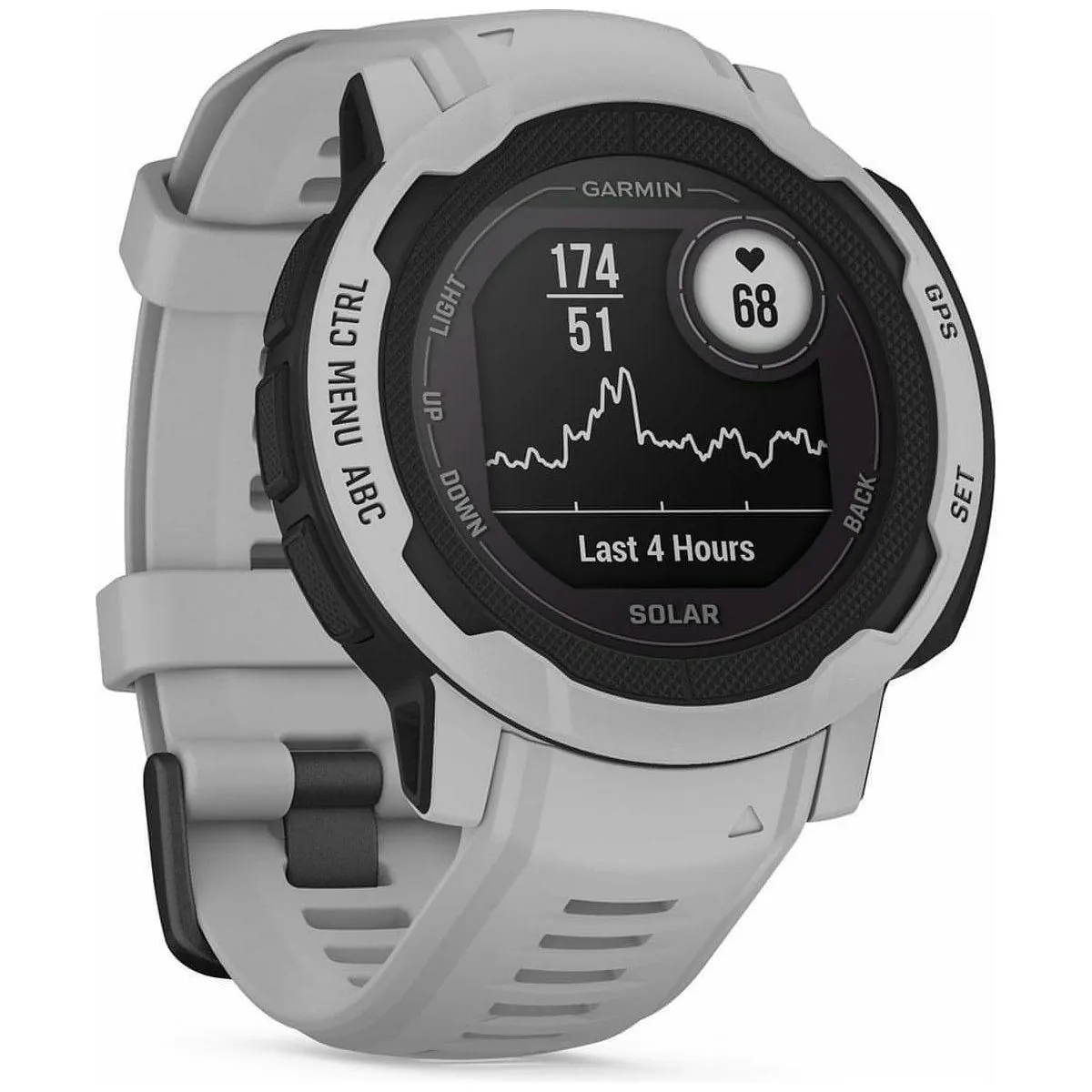 Garmin Instinct 2 Solar HRM With GPS Watch - Grey