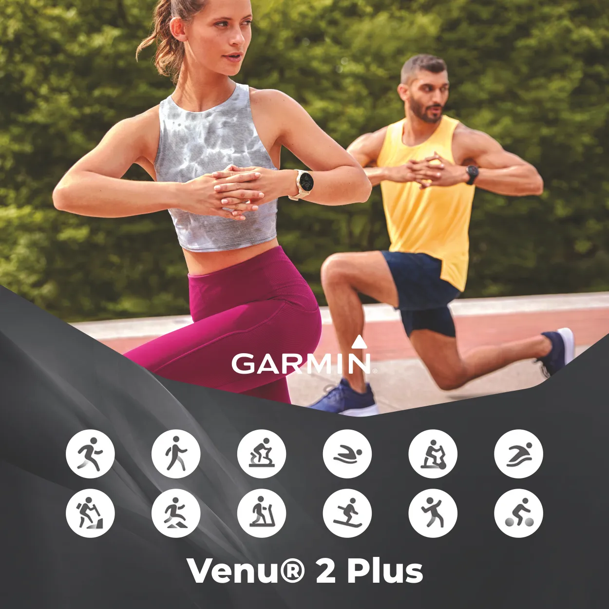 Garmin Venu 2 Plus GPS Multisport Smartwatch (010-02496-00)