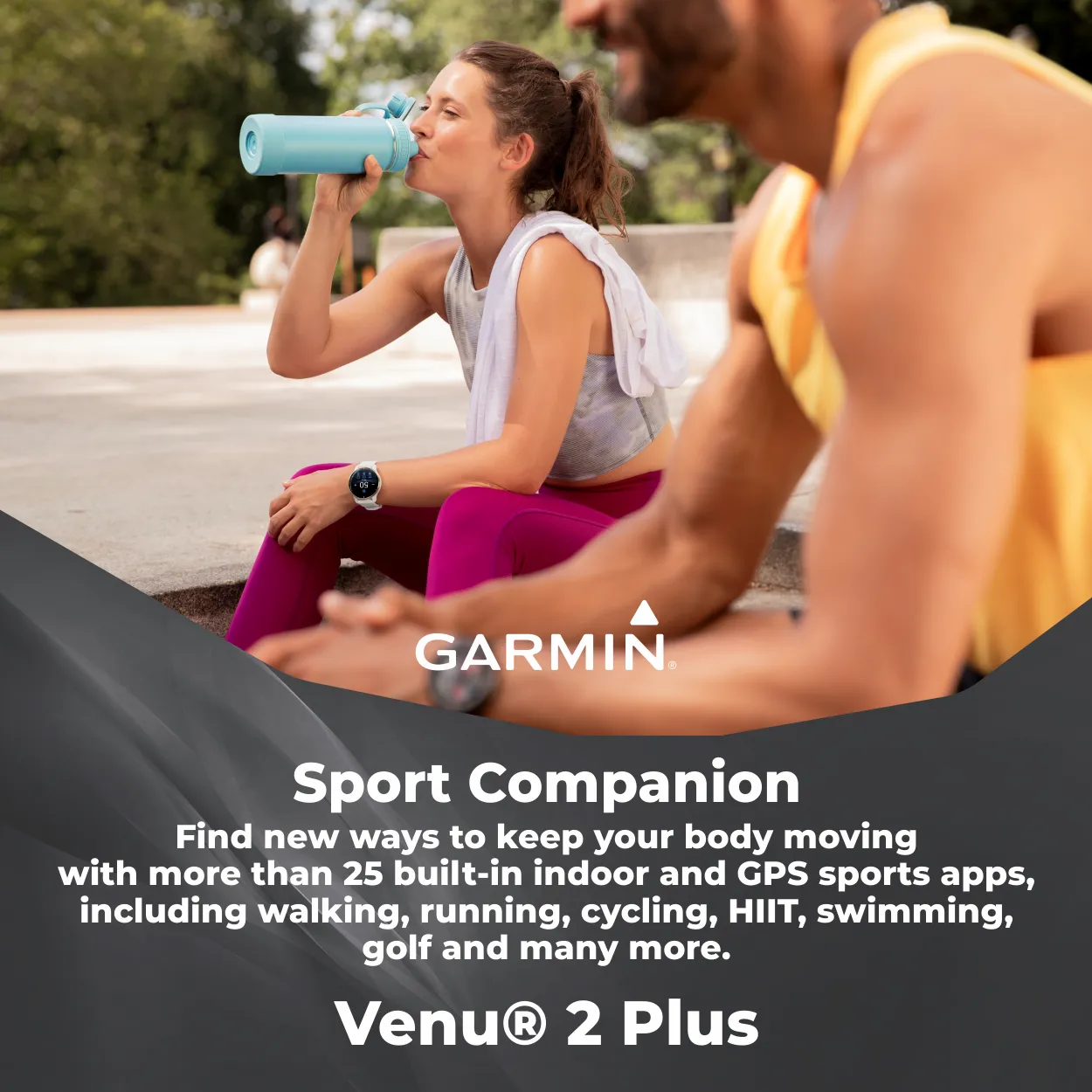 Garmin Venu 2 Plus GPS Multisport Smartwatch (010-02496-00)