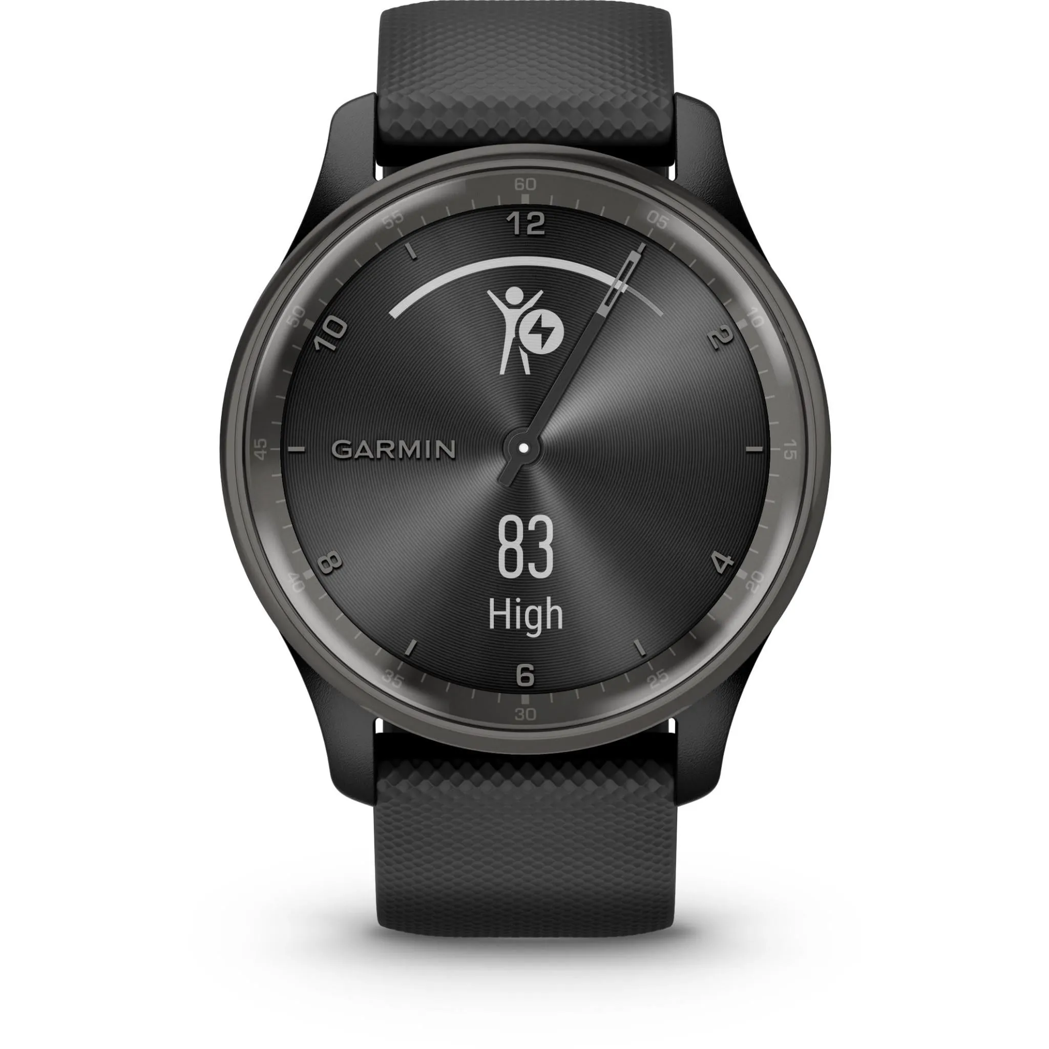 Garmin Vivomove Trend Smart Watch (Black)