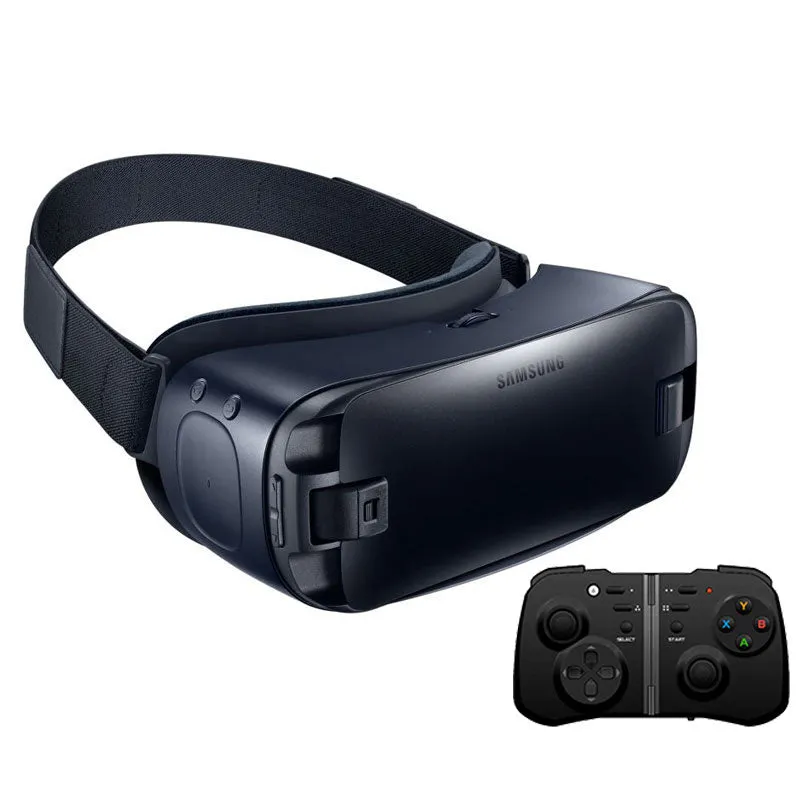 Gear VR 4.0 Virtual Reality 3D Glasses for Samsung Galaxy S9 S9Plus S8 S8  S6 S6 Edge S6 Edge  S7 S7 Edge   Bluetooth Gamepad