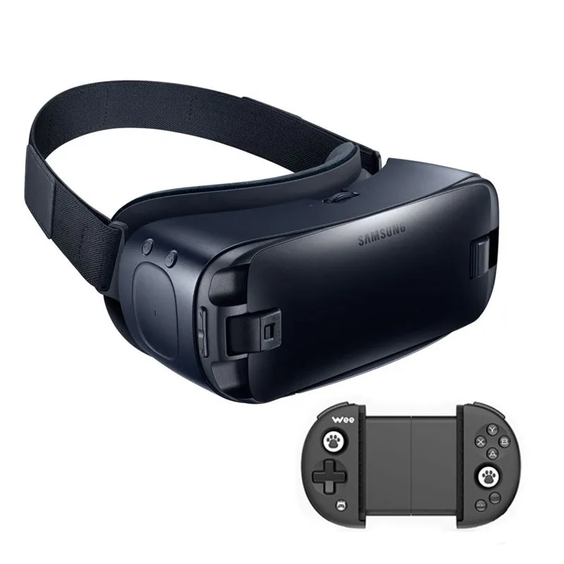 Gear VR 4.0 Virtual Reality 3D Glasses for Samsung Galaxy S9 S9Plus S8 S8  S6 S6 Edge S6 Edge  S7 S7 Edge   Bluetooth Gamepad