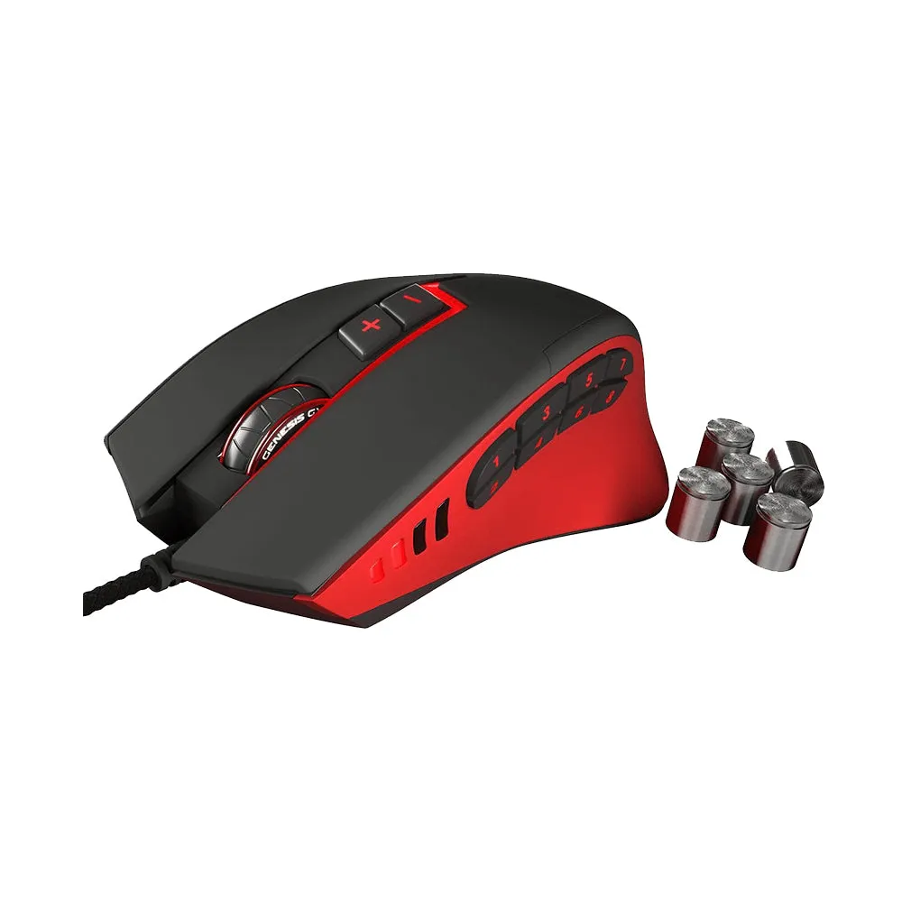 Genesis GX85 NMG-0711 MMO Laser Gaming Mouse (New)