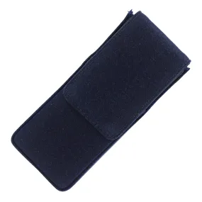 Girologio Cotton Denim Triple Magnetic Closure Pen Case