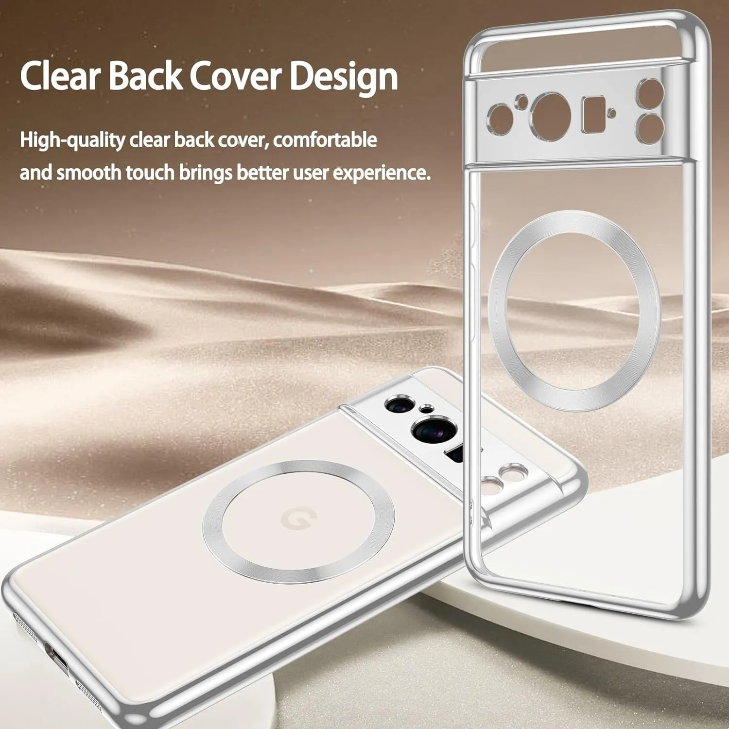 Google Pixel 8 Pro Magnetic Full Body Protective Cover Phone Case