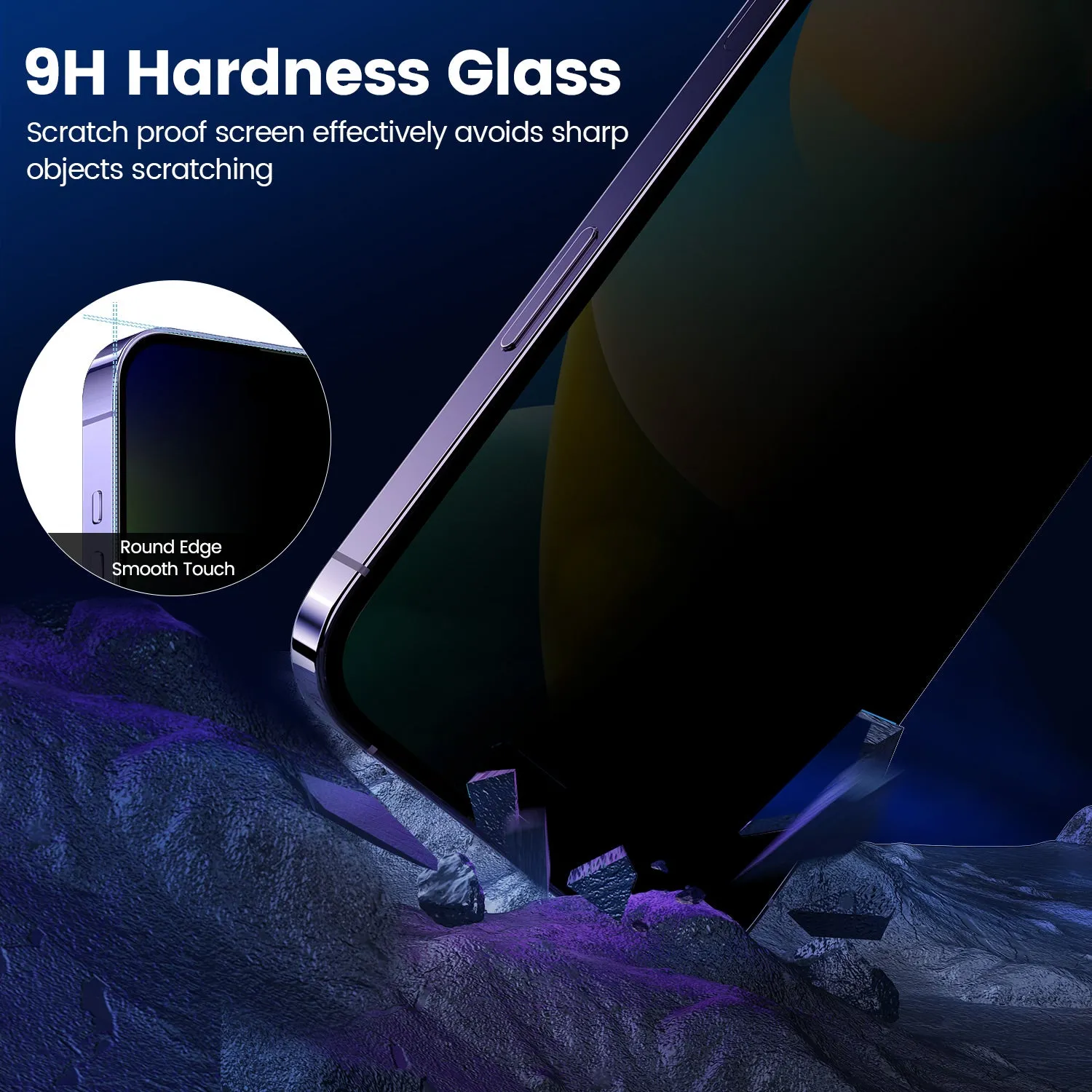 Great Tempered Glass with Auto-Alignment & Dust- Free Box for iPhone 15 Series