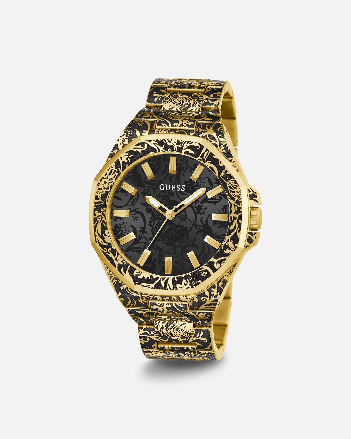 Guess Mainline Roar Watch Gold/Black