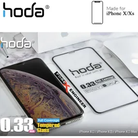 Hoda 0.33mm Clear Tempered Glass Screen Protector for iPhone X - Xs - Clear