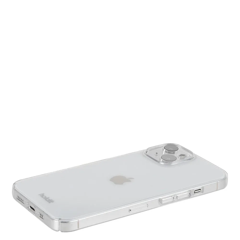 Holdit iPhone 15 Slim Case - Transparent