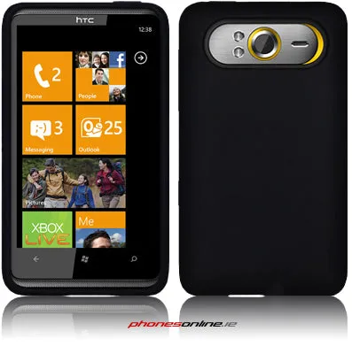 HTC HD7 Silicon Skin Black