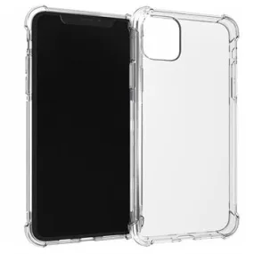 iPhone 11 6.1 Clear Gel TPU Anti Burst Case Protection Slim Armoured Edges