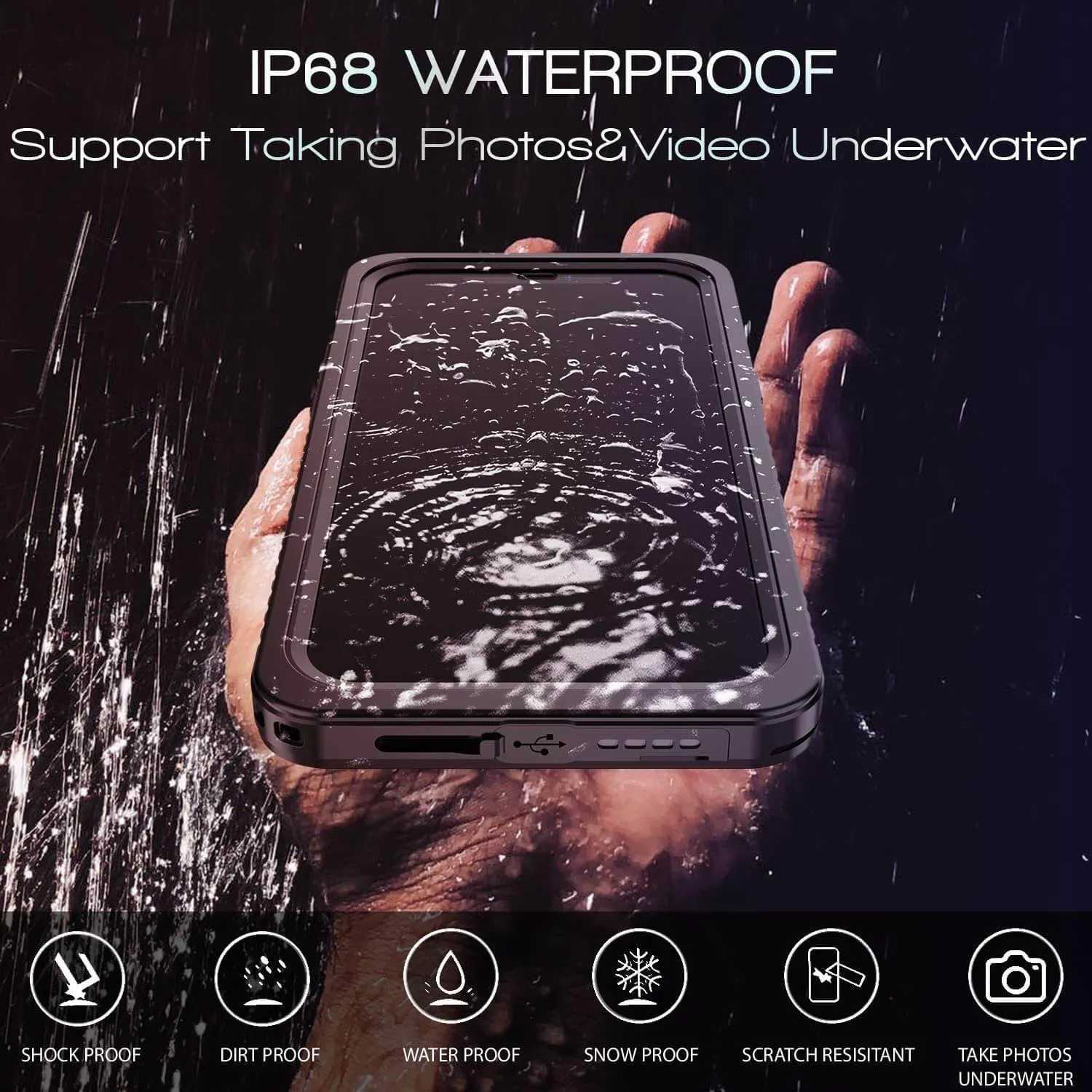 iPhone 13 Pro Max Waterproof Case | Waterproof iPhone 13 Pro Max Case