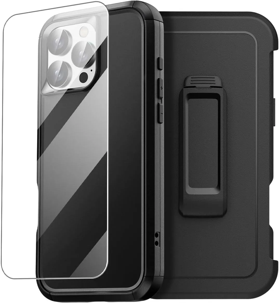 iPhone 16 Pro Case(6.3") Magnetic Heavy Duty Drop Protection Full Body Proof Military Protective