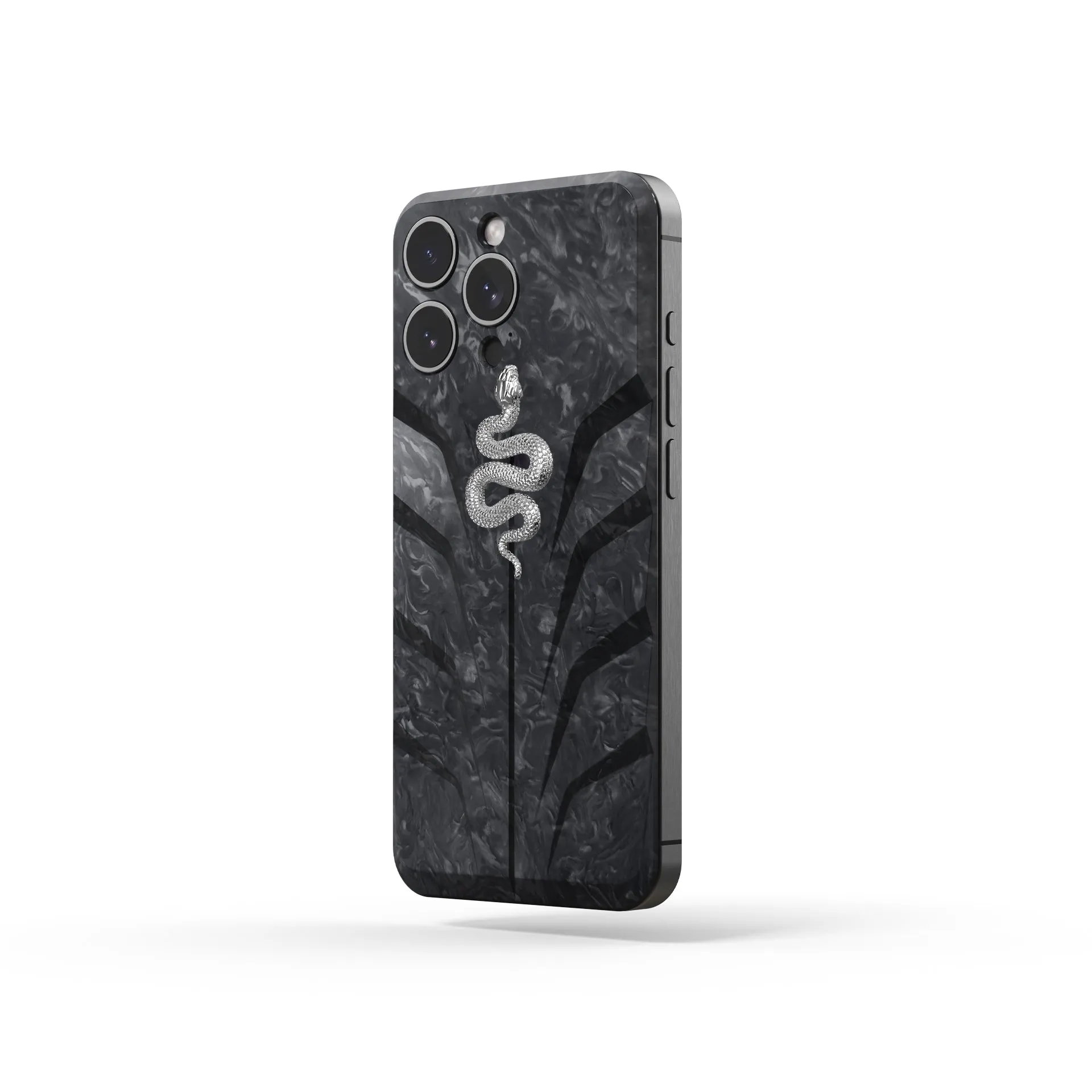 iPhone Case / RSC16 Silver Snake - Magnetic