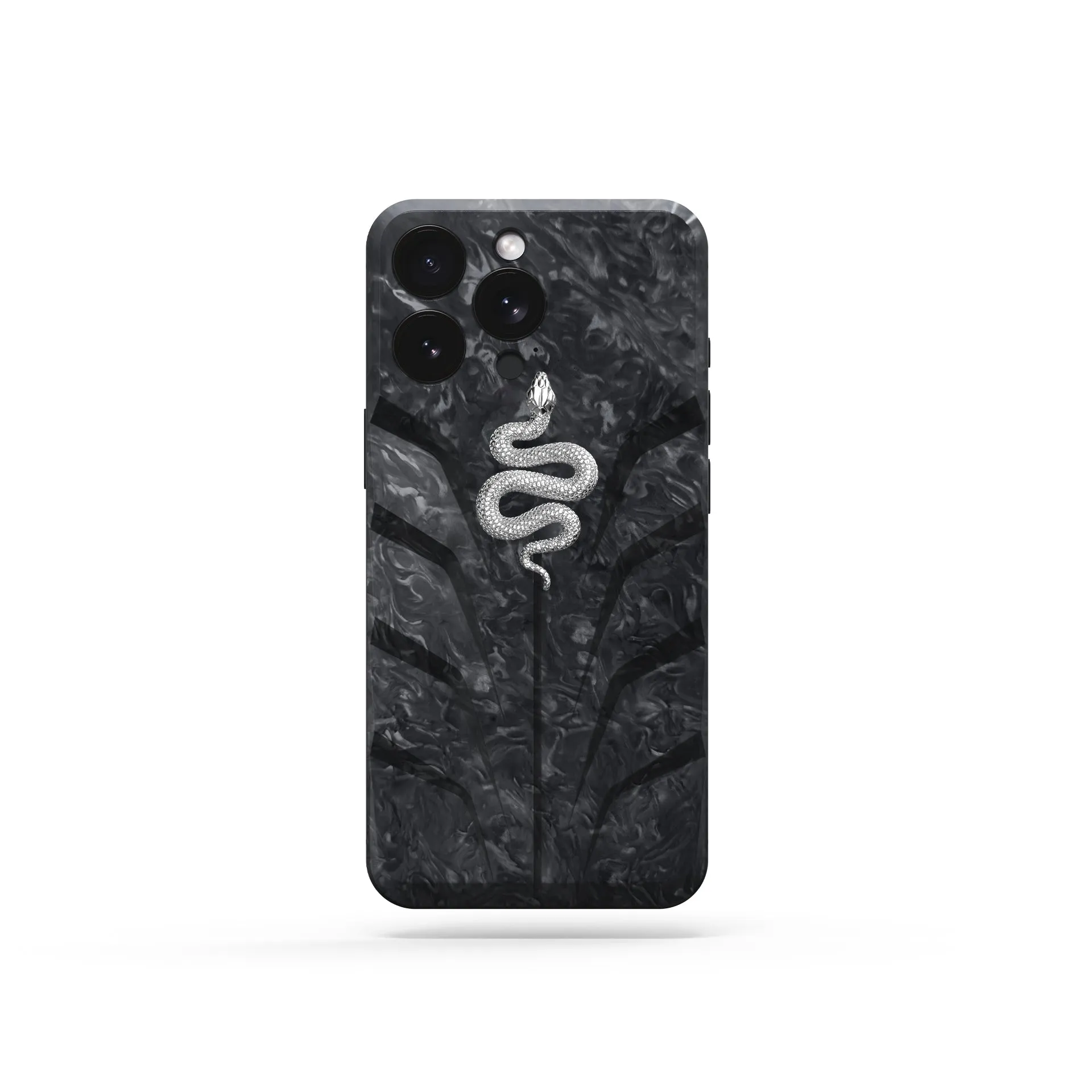 iPhone Case / RSC16 Silver Snake - Magnetic