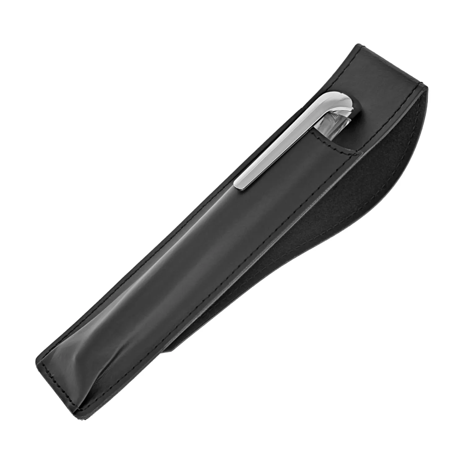 Itoya Profolio Journal Sidekick Magnetic Pen Holder in Black