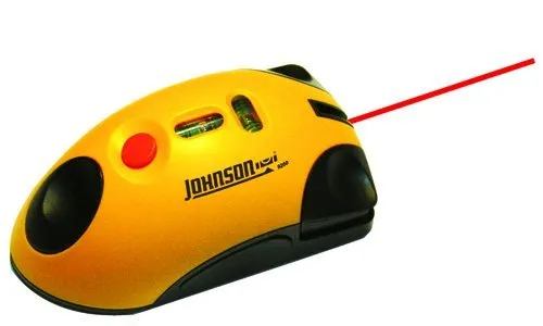 Johnson Level & Tool 9250 Laser Mouse, 30' Interior Range, Orange, 1 Laser Mouse