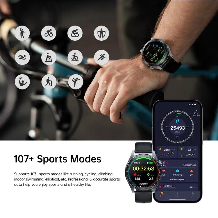 JOYROOM JR-FC2 Classic Series 1.32" Smart Watch - IP68 Waterproof, Bluetooth Calling & 107  Sports Modes