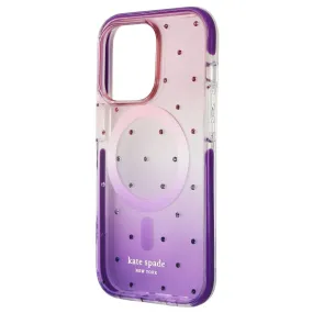 Kate Spade Defensive Case  for MagSafe for iPhone 14 Pro - Ombre Pin Dot