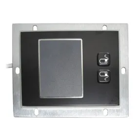 KBS-TB-A-BL Stainless Steel Panel Mount Touchpad in Black