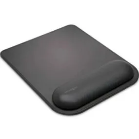 Kensington Ergosoft Mousepad Gel Wrist Rest Ergonomic Black Mouse Pad