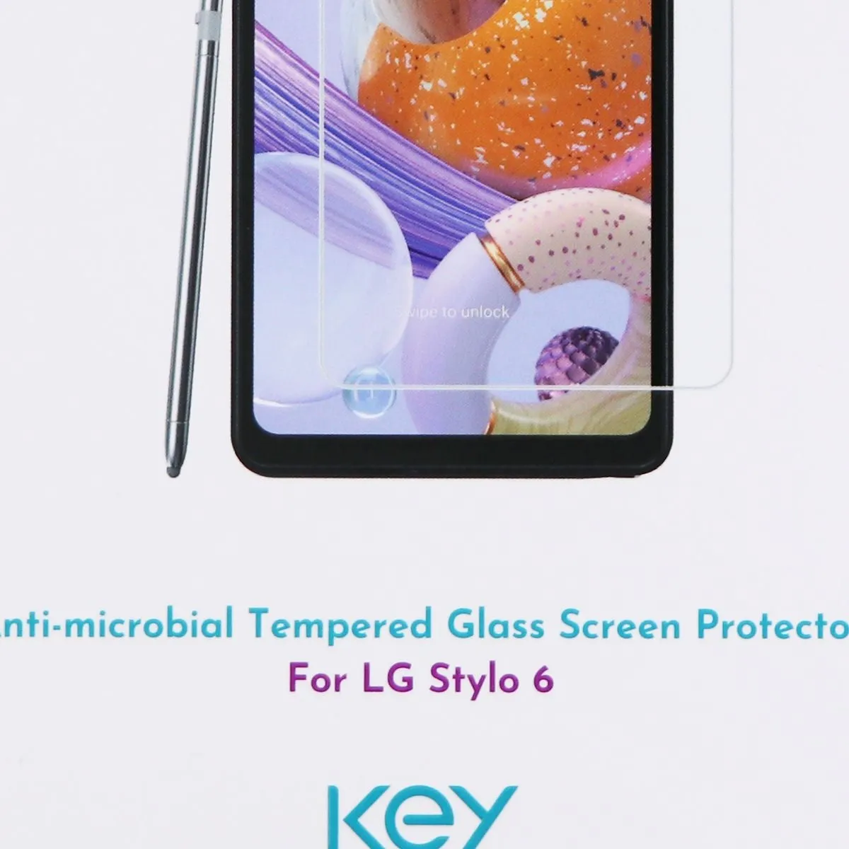 Key Premium Tempered Glass Screen Protector for LG Stylo 6