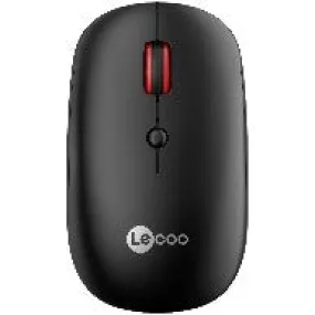 Lecoo Wireless  Mouse Dual Mode -2.4Ghz- 1600 Dpi -6 Buttons - Black