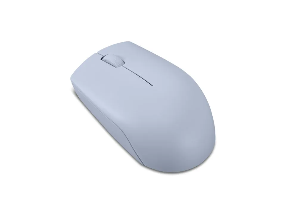 Lenovo 300 Wireless Compact Maus Kabellos Optisch Blau 3 Tasten 1000 Dpi Mouse Ambidextrous Rf Wireless Optical