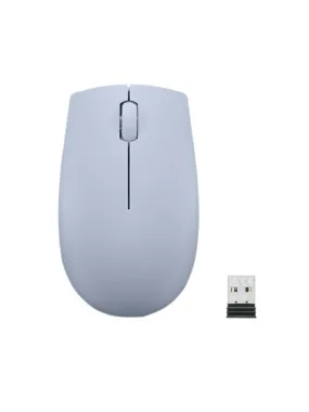 Lenovo 300 Wireless Compact Maus Kabellos Optisch Blau 3 Tasten 1000 Dpi Mouse Ambidextrous Rf Wireless Optical