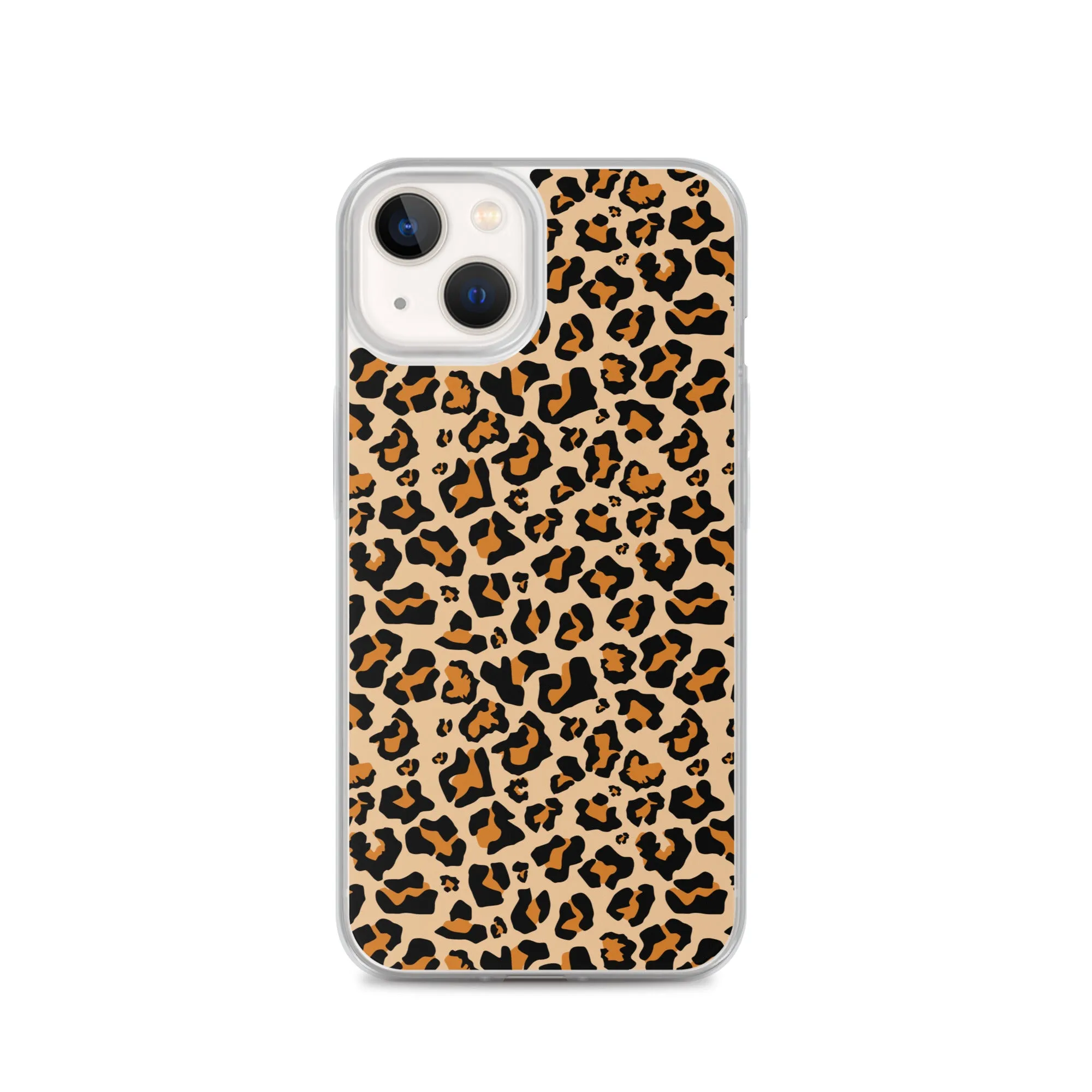 Leopard Print iPhone 15 14 13 12 Case Pro Max, Cheetah Animal iPhone 11 Mini SE XS Max XR X 7 8 Cell Phone Case