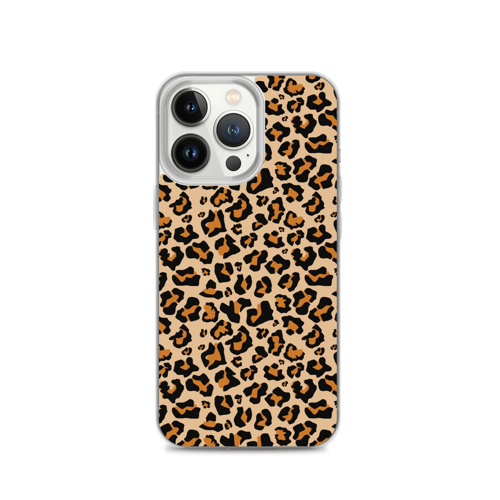 Leopard Print iPhone 15 14 13 12 Case Pro Max, Cheetah Animal iPhone 11 Mini SE XS Max XR X 7 8 Cell Phone Case