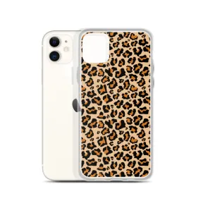 Leopard Print iPhone 15 14 13 12 Case Pro Max, Cheetah Animal iPhone 11 Mini SE XS Max XR X 7 8 Cell Phone Case