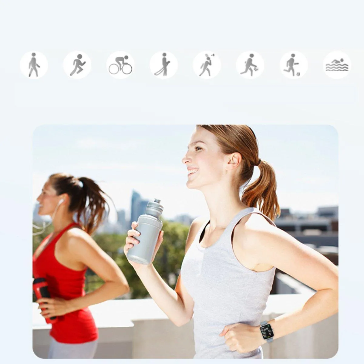 Lifestyle Smart Watch Heart Health Monitor And More