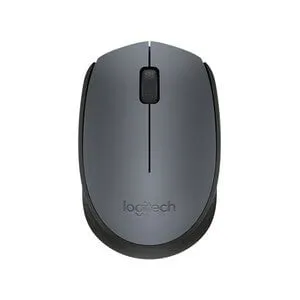 Logitech M171 Wireless Mouse - Wireless - Radio Frequency - Black, Grey - USB - 1000 dpi - Scroll Wheel - Symmetrical