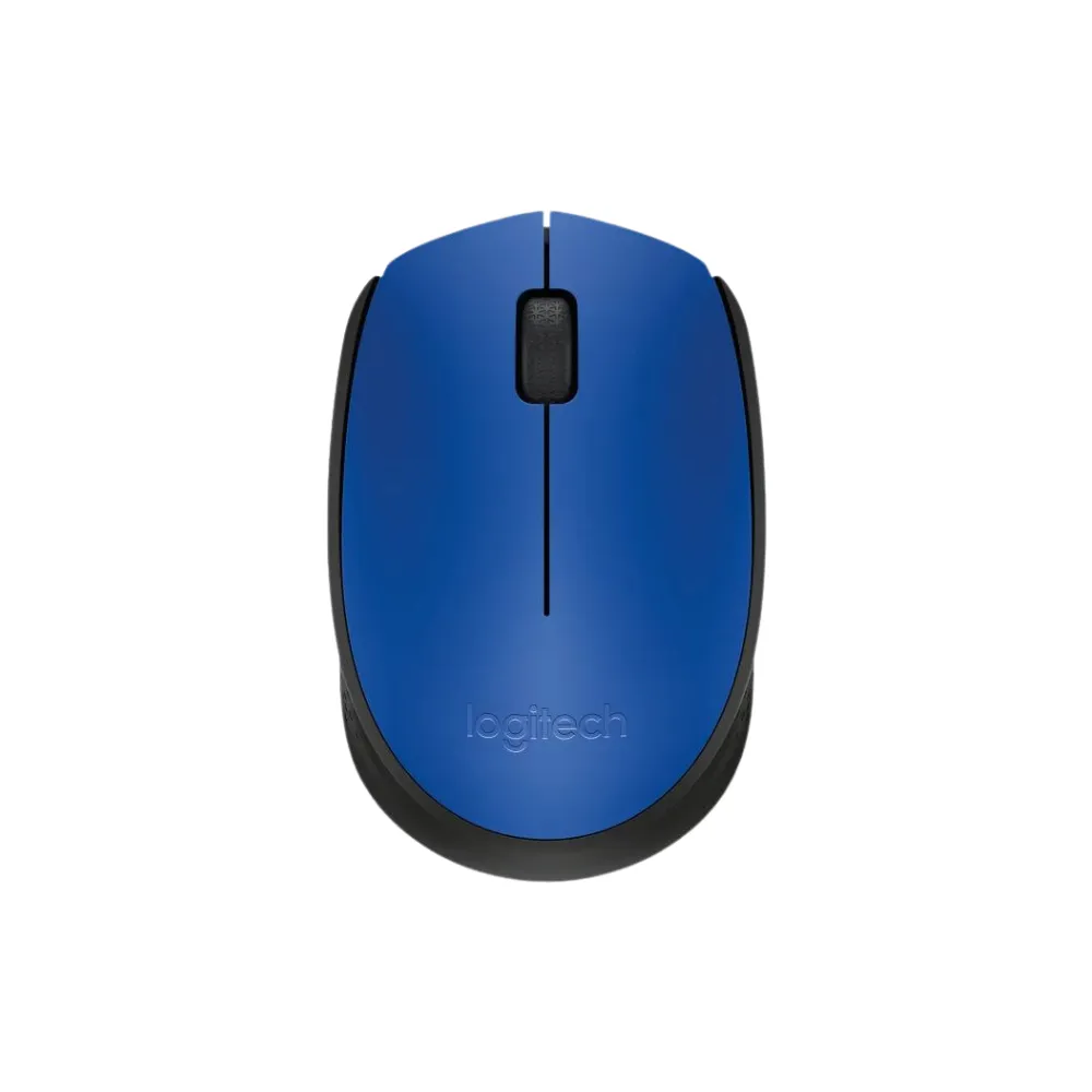 Logitech M171 Wireless Optical Mouse with 1000 DPI, 2.4GHz USB Receiver, 12 Month Battery, and 10m Wireless Range for Laptop Computer PC