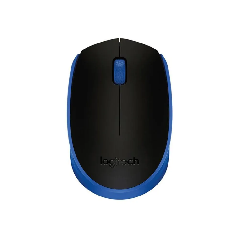 Logitech M171 Wireless Optical Mouse with 1000 DPI, 2.4GHz USB Receiver, 12 Month Battery, and 10m Wireless Range for Laptop Computer PC