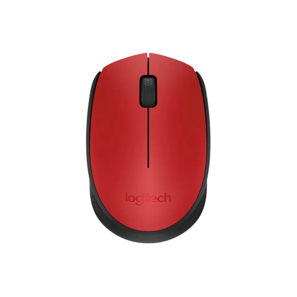 Logitech M171 Wireless Optical Mouse with 1000 DPI, 2.4GHz USB Receiver, 12 Month Battery, and 10m Wireless Range for Laptop Computer PC