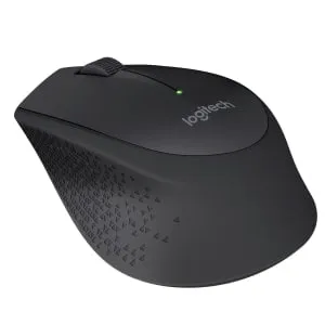 Logitech M280 Wireless Mouse - Black - Optical - Wireless - Radio Frequency - Black - USB - 1000 dpi - Scroll Wheel - 3 Button(s) - Right-handed Only