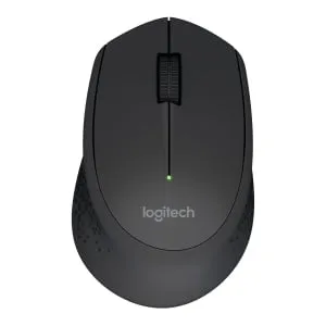 Logitech M280 Wireless Mouse - Black - Optical - Wireless - Radio Frequency - Black - USB - 1000 dpi - Scroll Wheel - 3 Button(s) - Right-handed Only