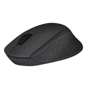 Logitech M280 Wireless Mouse - Black - Optical - Wireless - Radio Frequency - Black - USB - 1000 dpi - Scroll Wheel - 3 Button(s) - Right-handed Only