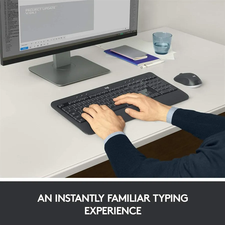 Logitech MK540 Wireless Keyboard & Mouse Combo