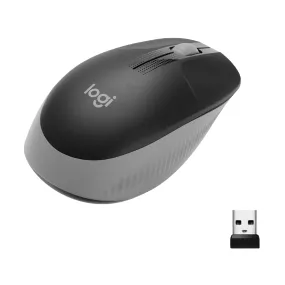 Logitech Mouse M190 - Mid Gray