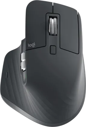 Logitech MX Master 3S Wireless Mouse 高效能無線滑鼠 - Graphite 石墨灰色 910-006561 原裝行貨