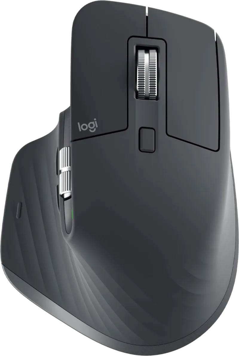 Logitech MX Master 3S Wireless Mouse 高效能無線滑鼠 - Graphite 石墨灰色 910-006561 原裝行貨