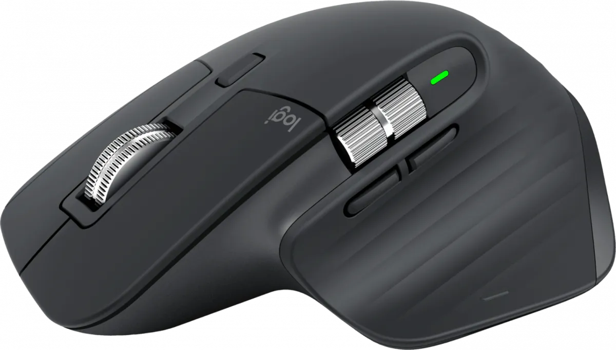 Logitech MX Master 3S Wireless Mouse 高效能無線滑鼠 - Graphite 石墨灰色 910-006561 原裝行貨