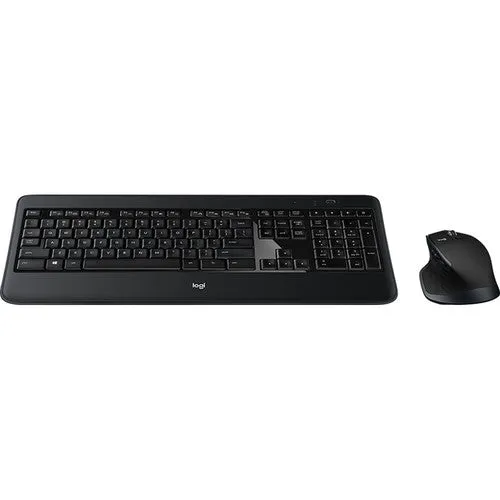 Logitech MX900 Wireless Keyboard & Mouse Combo, Laser, USB, RF Wireless, Bluetooth, Scroll Wheel, Black - 920-008872