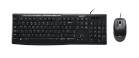 Logitech USB Keyboard/Optical Mouse Combo - MK200