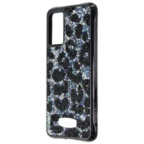 Lumee Brilliance Series Genuine Crystals Case for Samsung Galaxy S20 - Leopard